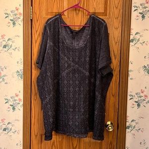 Catherine’s Lace Detail Tshirt (4X)